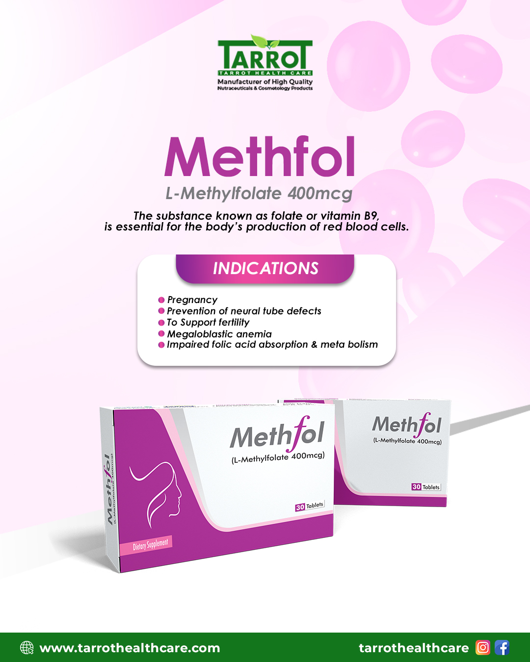 Tarrot - Support your pregnancy, fertility & red blood cell health with ...