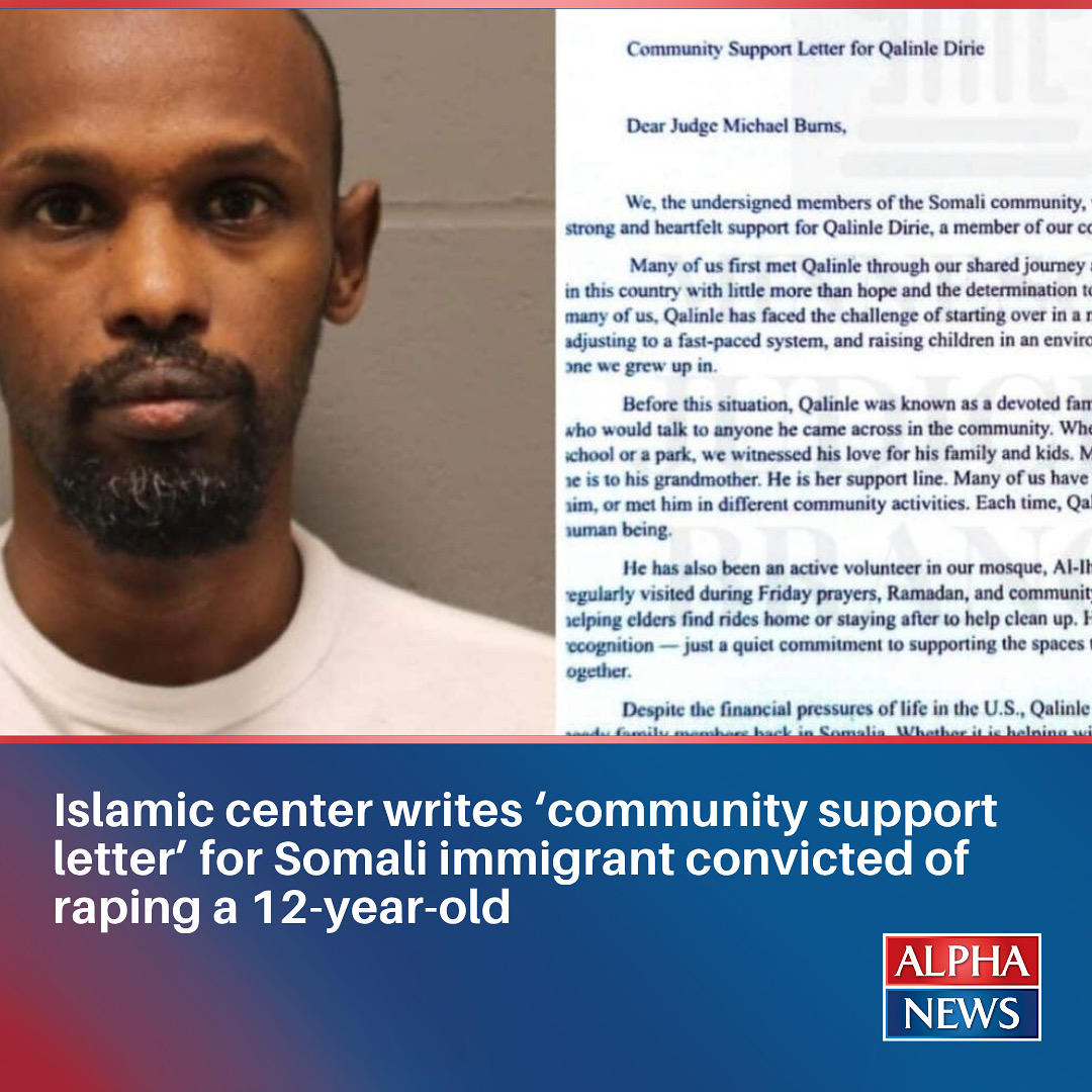 Alpha - A Somali immigrant living in the United States has been ...