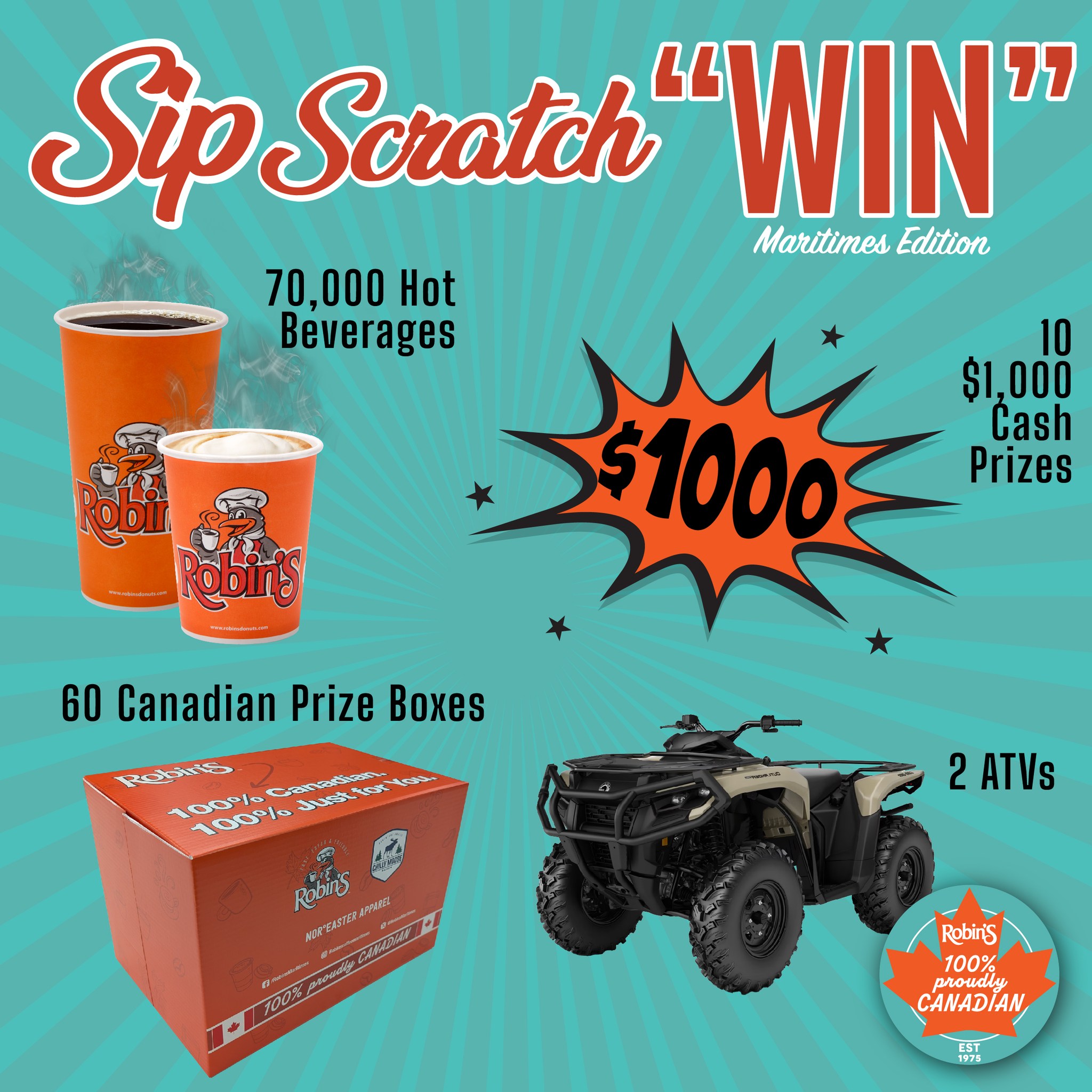 Robins - 🎯 Every cup could be a winner! So why not sip, scratch, and ...