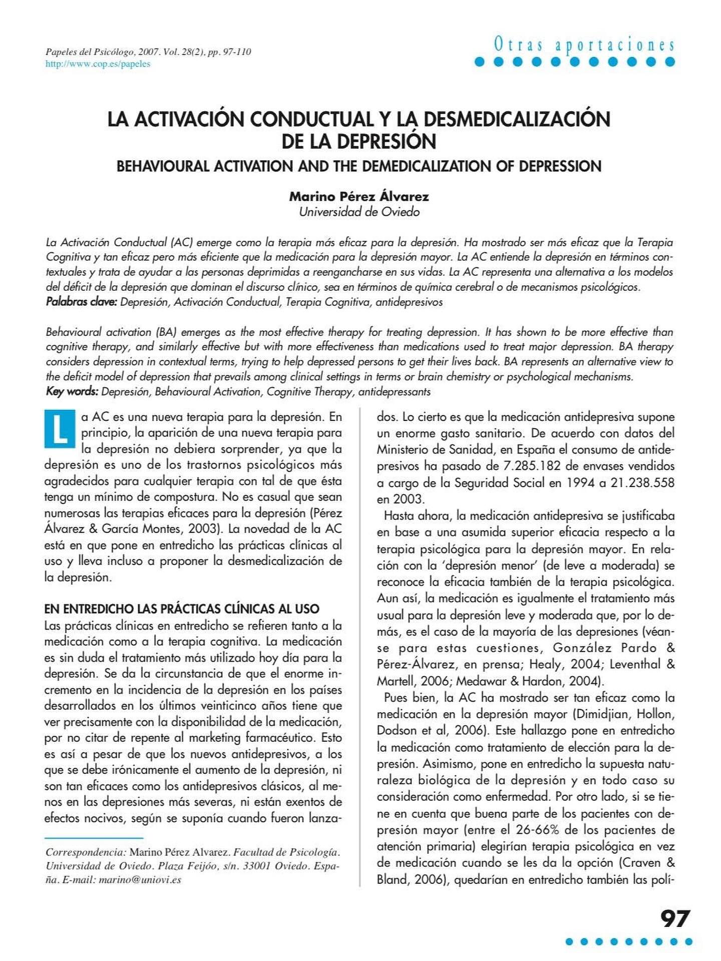 🧠 La depresión no es solo un... - Mi psicóloga Lore | Facebook