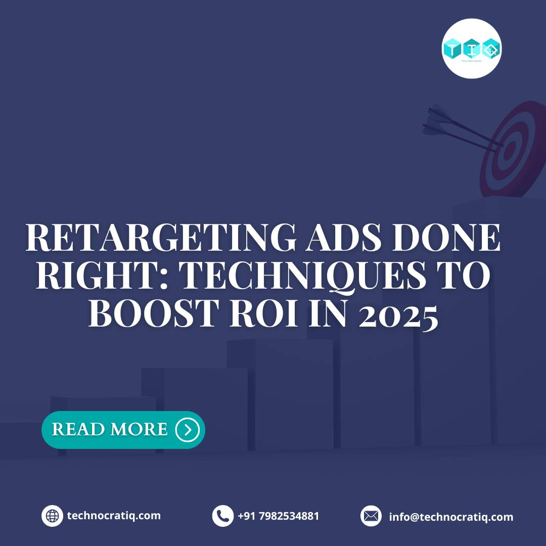 -Master Retargeting Ads for Maximum... - Technocratiq Digital | Facebook