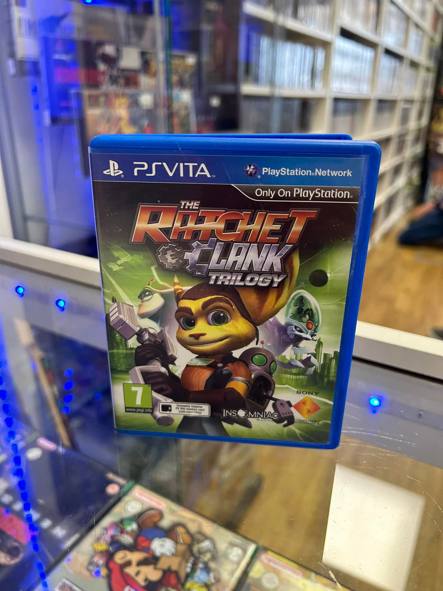 A PS Vita Console + The Ratchet & Clank Trilogy just in time for 