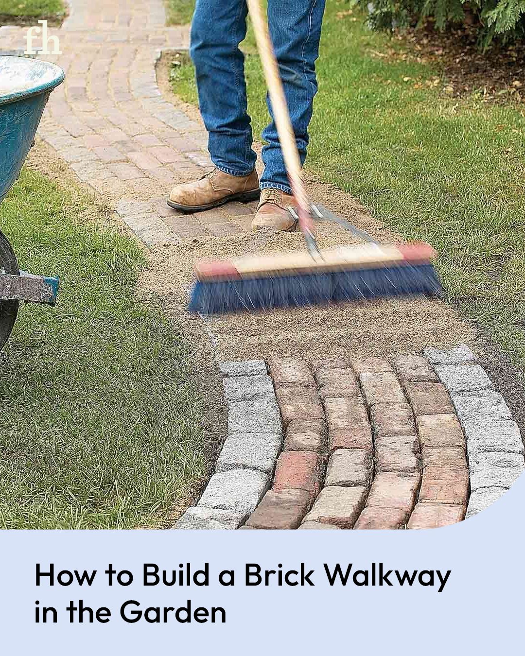 Family - Make a simple brick walkway from recycled pavers or ...