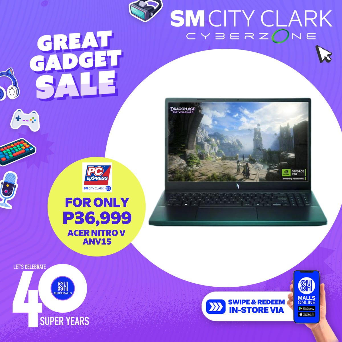 SM City Clark - Tech meets style at SM City Clark’s Tech... | Facebook