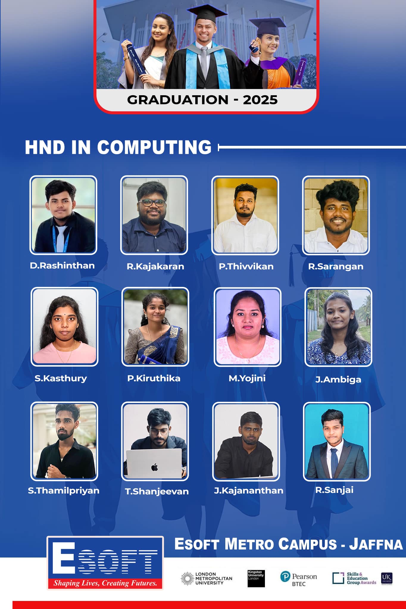 𝗘𝗦𝗢𝗙𝗧 𝗠𝗲𝘁𝗿𝗼 𝗖𝗮𝗺𝗽𝘂𝘀... - ESOFT Metro Campus - Jaffna