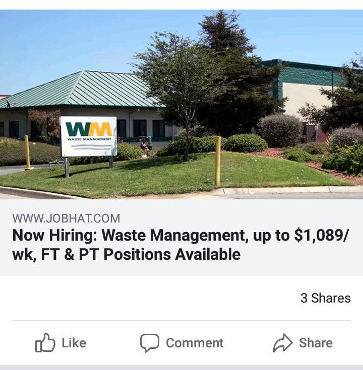 Job posting websites are a very commonly shared thing on social media ...