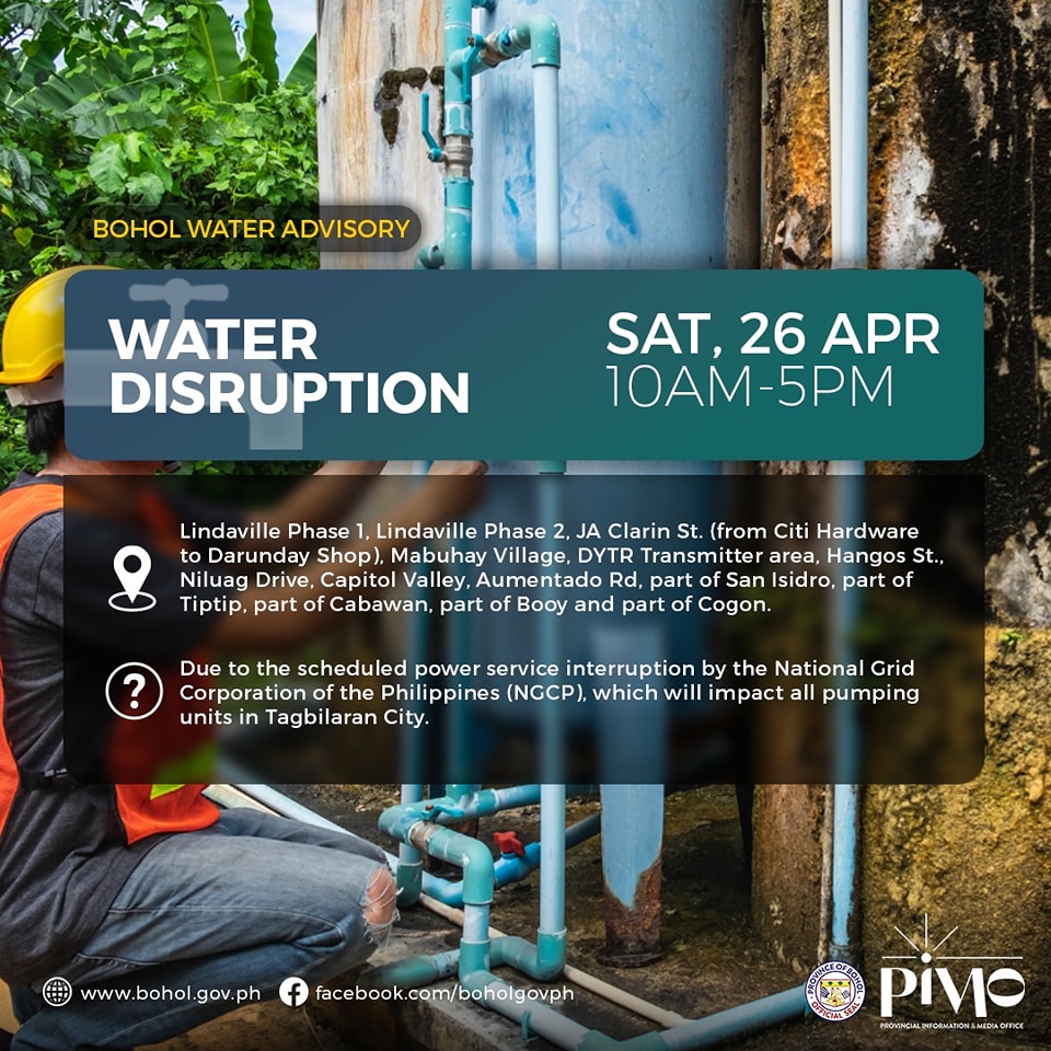 Provincial - Please be informed that Bohol Water Utilities, Inc. (BWUI ...