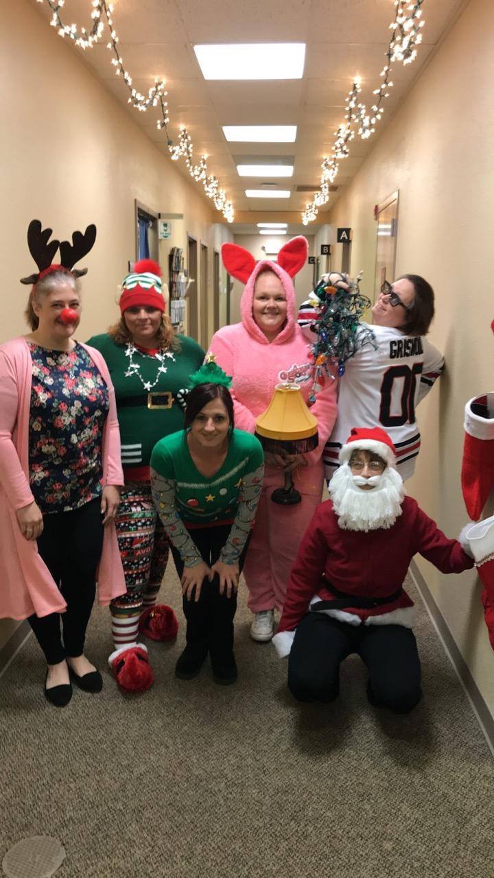 dress like favorite holiday Clarity Healthcare's Spirit Week! Wednesday New in Wedding Shop