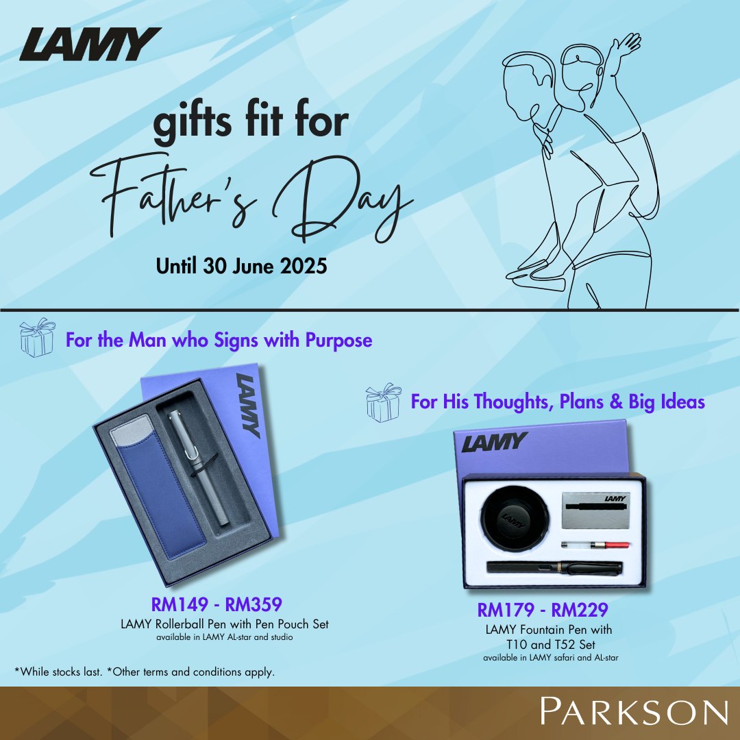 🎁 Celebrate Dad with a gift that... - Parkson Malaysia | Facebook