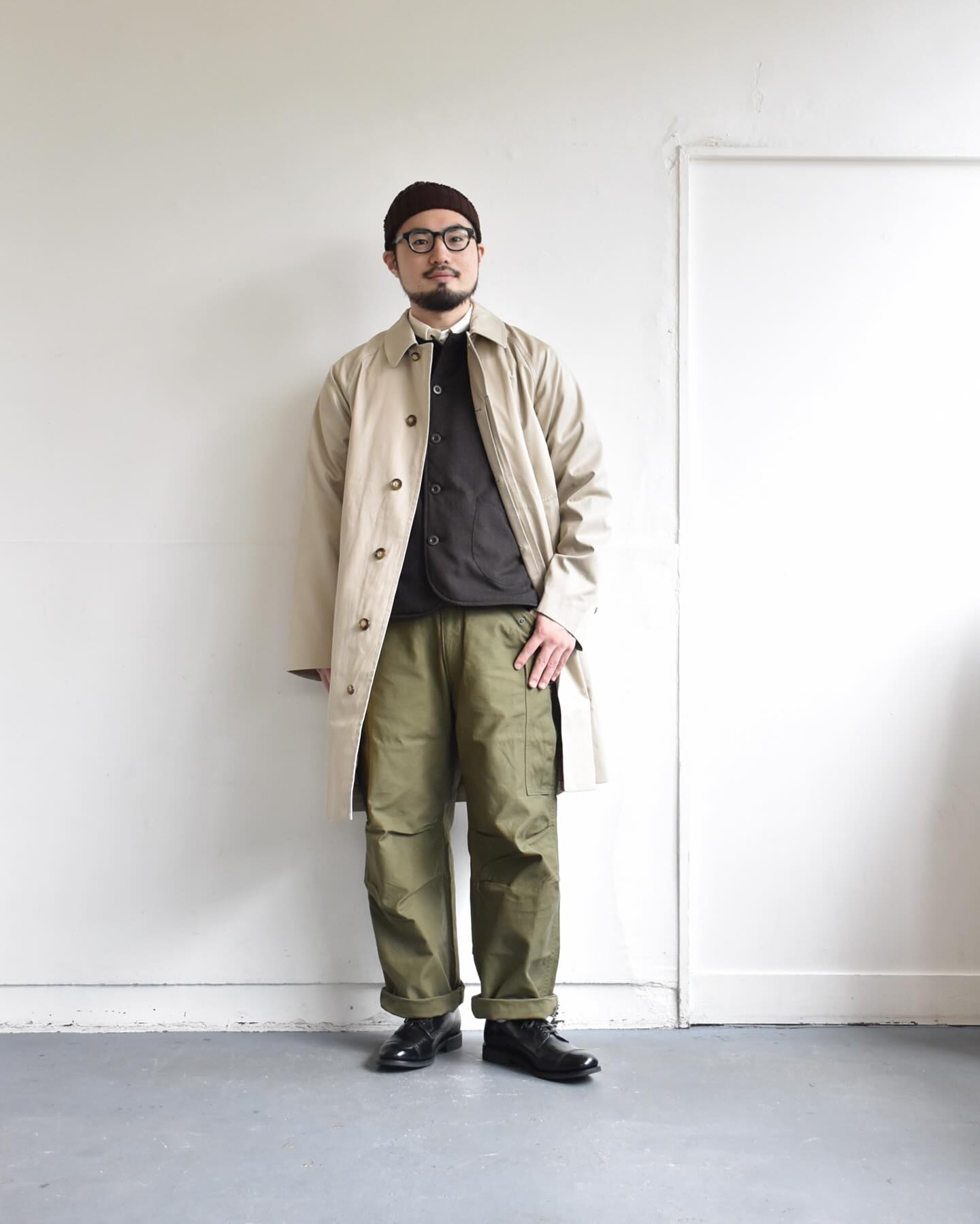 今日のZABOU STYLE. ARAN（アラン）のコートとベスト、早速ご好評です 