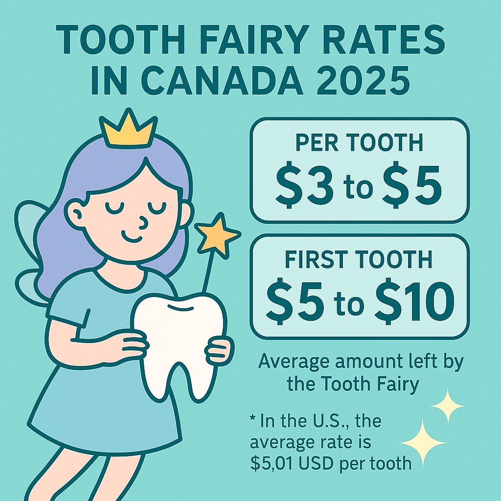 Advantage - 🦷 Tooth Fairy Trends in Canada – 2025 Edition! 🦷 Ever ...
