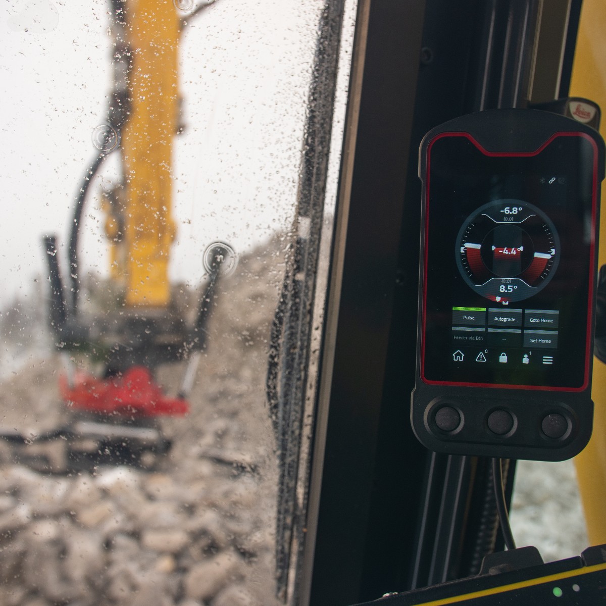 Rototilt - Always know the angle of your tiltrotator when...