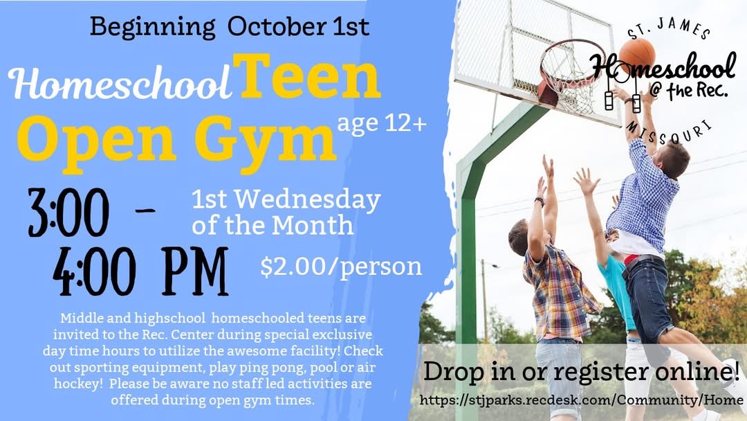 St. - 📚 Exciting News for Our Homeschool Families! 📚 We’re expanding ...