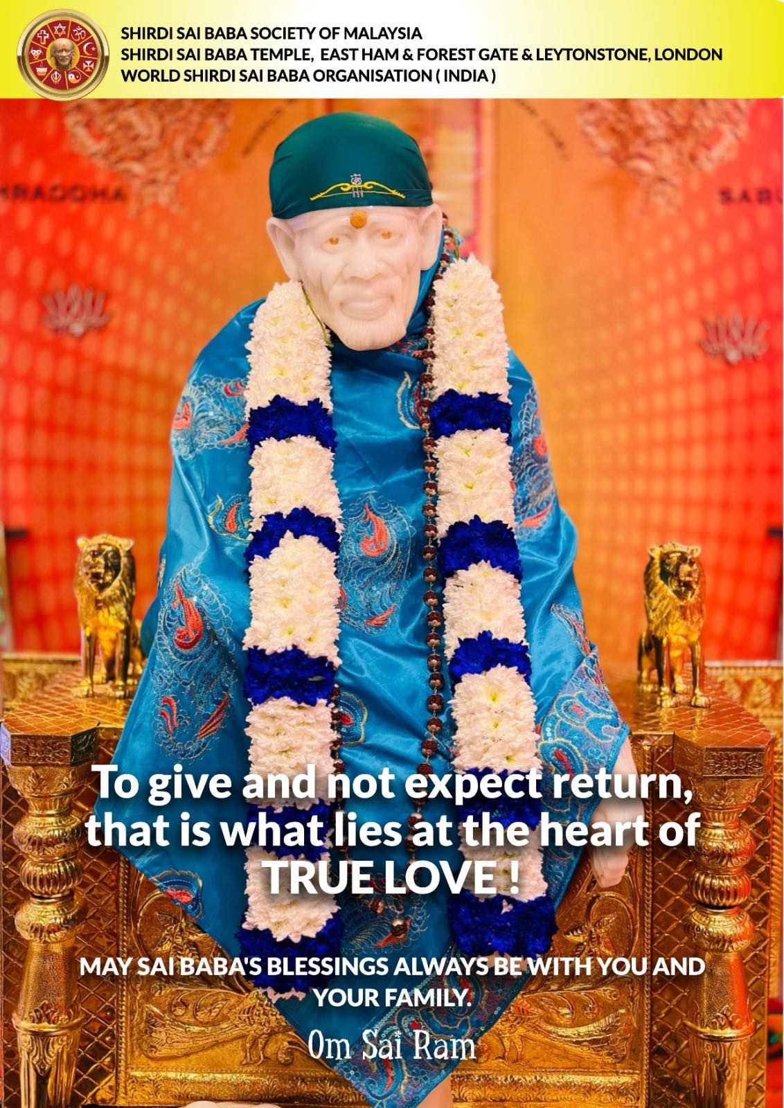 Shirdi Baba Society of... - Shirdi Baba Society of Malaysia