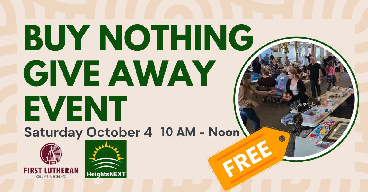 Buy Nothing Give Away Event Columbia Heights (Everything is FREE!)