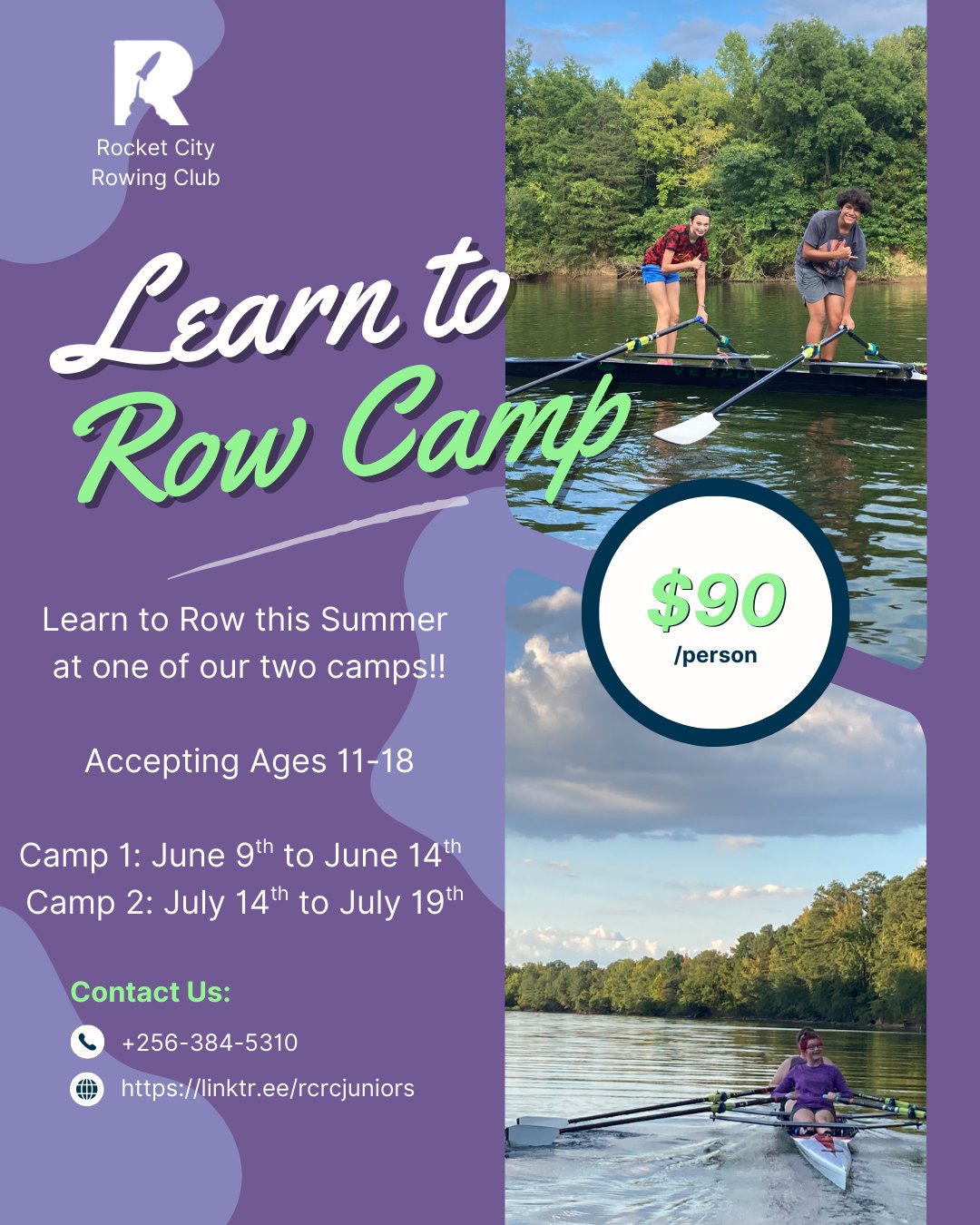 Rocket City Youth Rowing | Huntsville AL