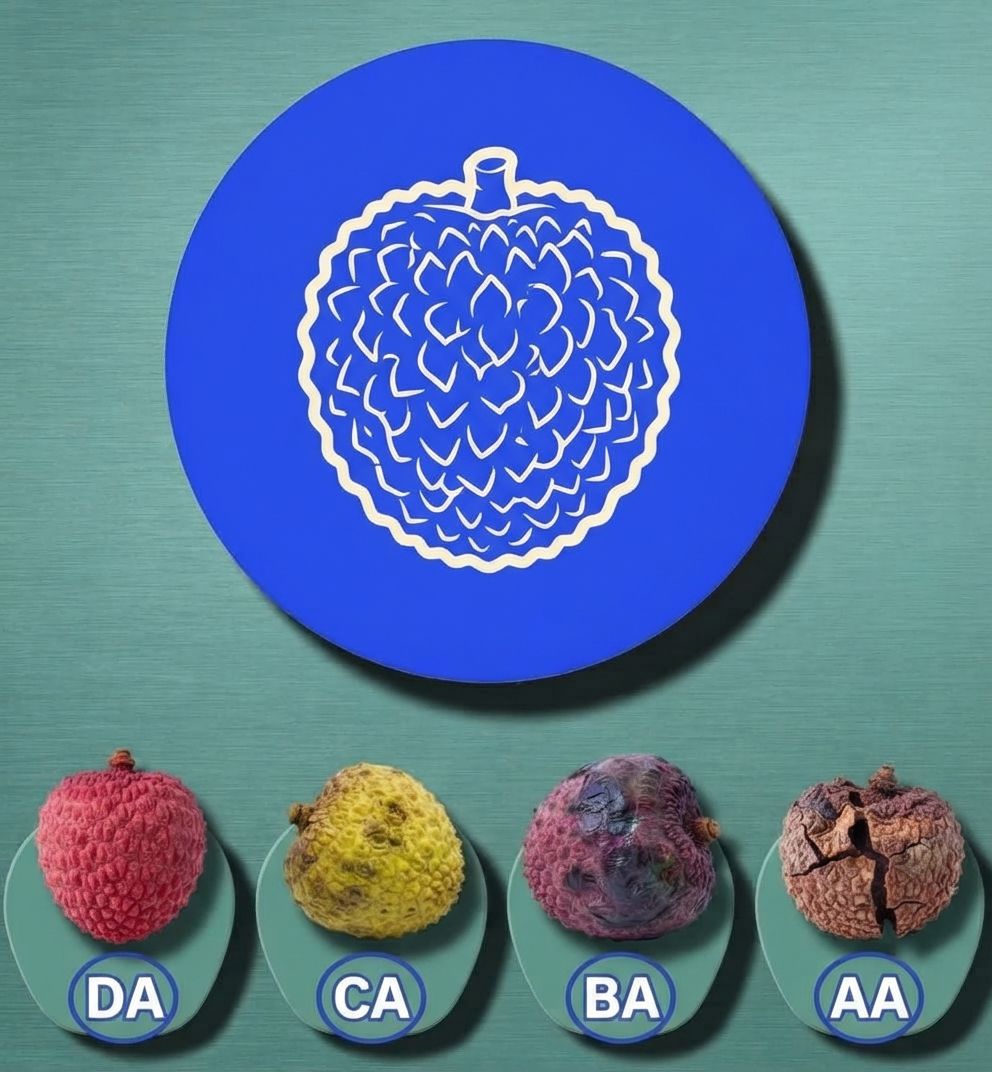 Lychee ripeness match quiz aa ba ca da