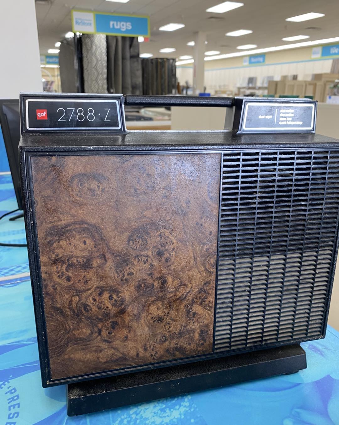 Vintage GAF 2788-Z dual 8 movie projector for sale at Restore