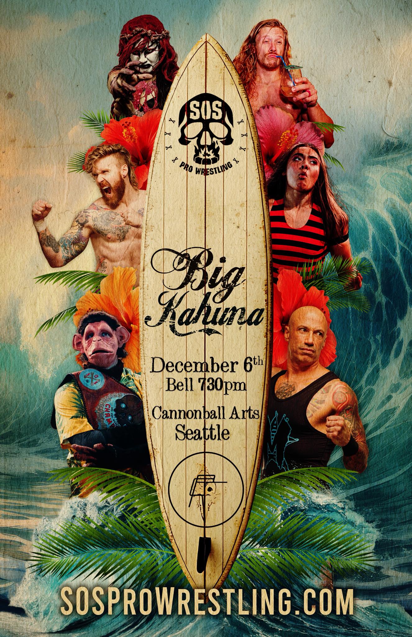 SOS Pro Wrestling returns to Seattle... - SOS Pro Wrestling | Facebook
