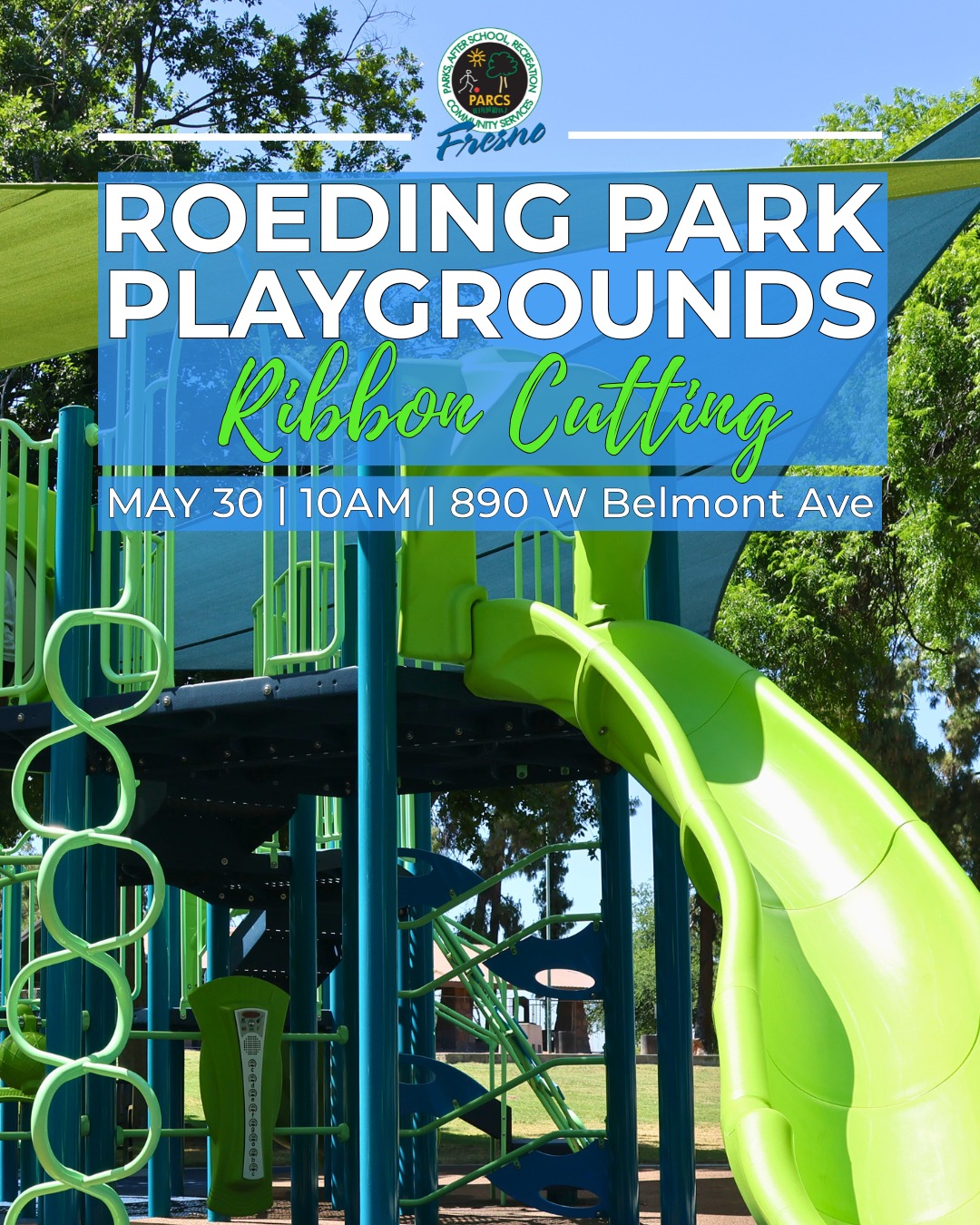 City - We're celebrating new play opportunities at Roeding Park! 🛝🤸‍♀️ ...