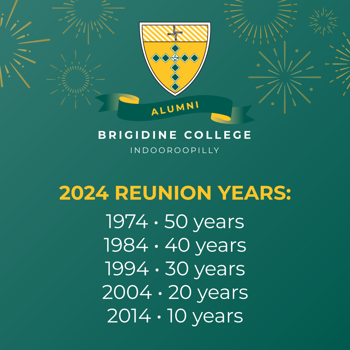 CLASS REUNIONS | Calling... - Brigidine College Indooroopilly | Facebook