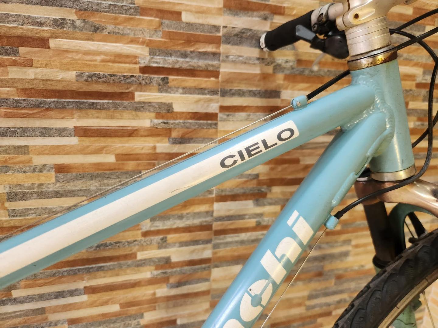 Bianchi Cielo Hybrid 700c Alloy Frame Suspension Fork Toptube 53cm 