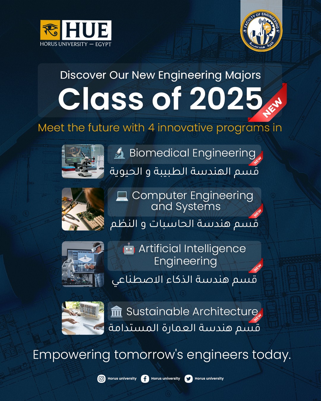 Horus University | Dumyat al Jadidah