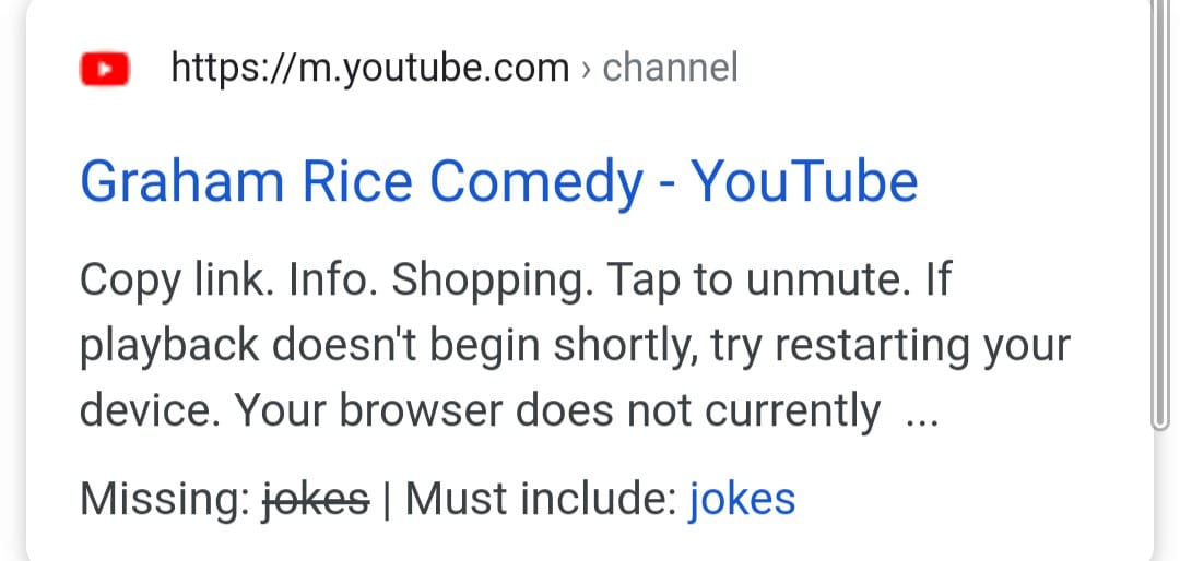 Graham Rice Comedy