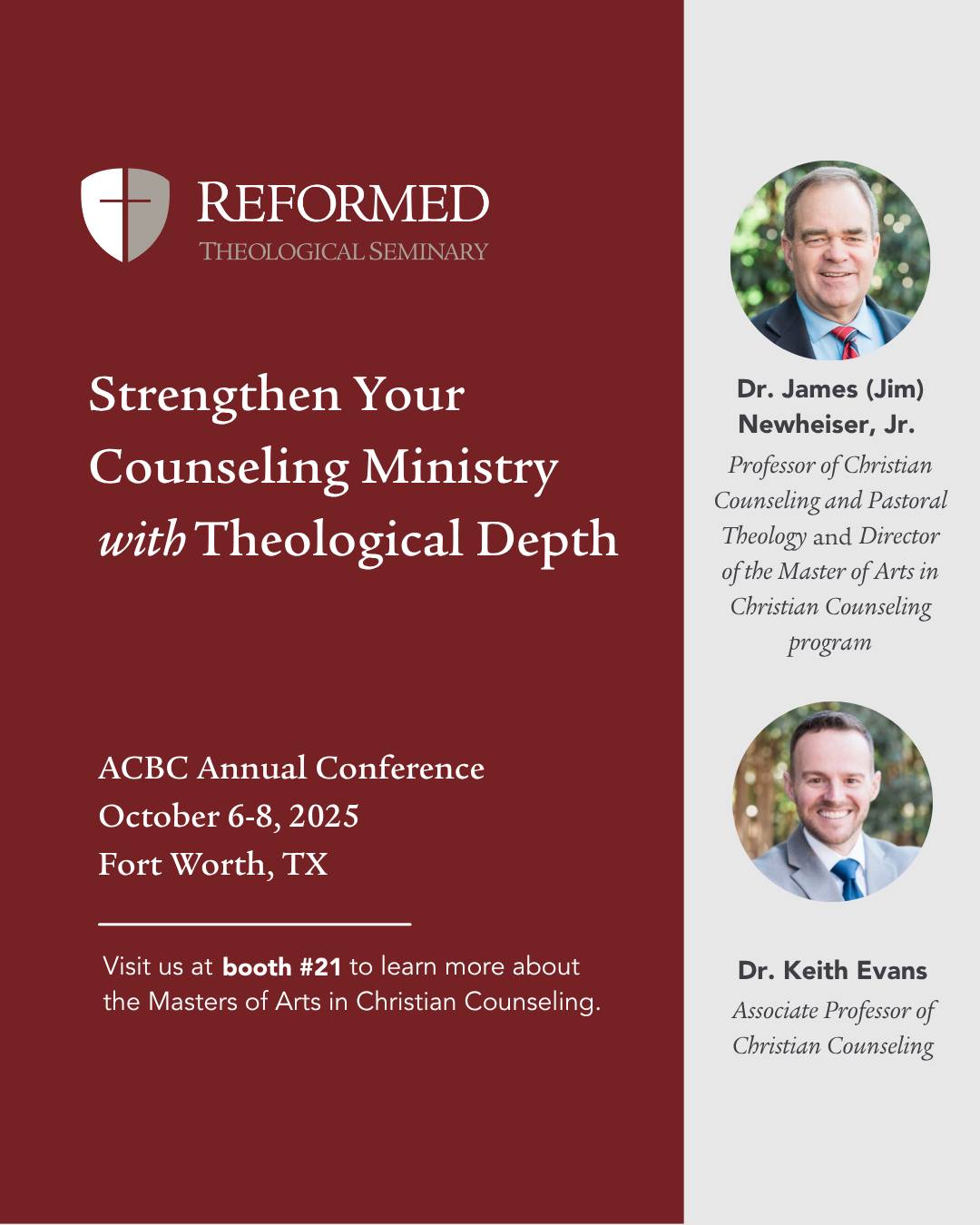Reformed - RTS is excited to join the ACBC 2025 Annual Conference ...