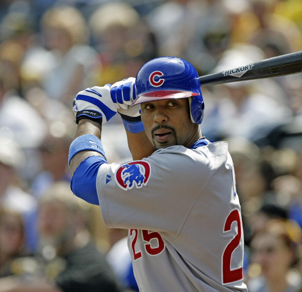 A trio of 2007 NL Central Champions, and Derrek Lee's dad, Leon 🏆