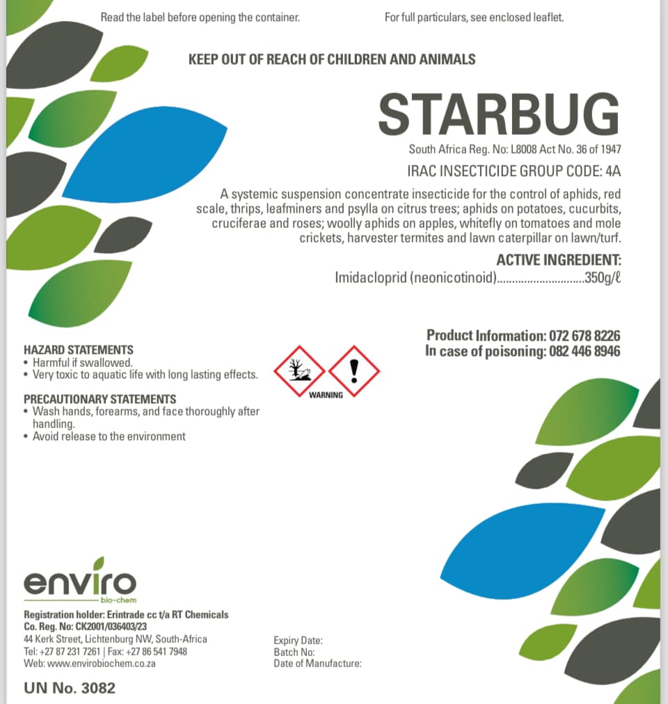 NEW PRODUCT - StarBug 1lt... - Grasses and Greens Supplies
