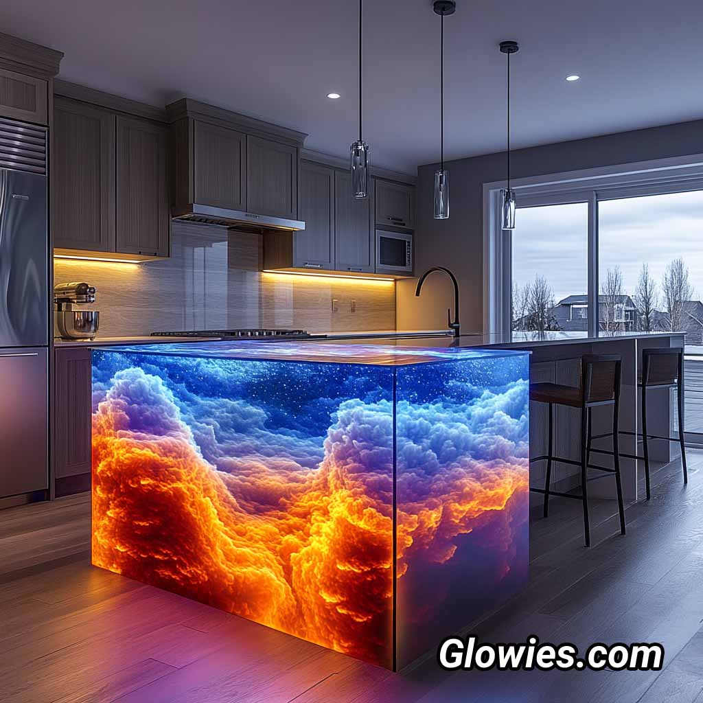 These glass kitchen islands... - Glow Lockets by Monique Lula | Facebook