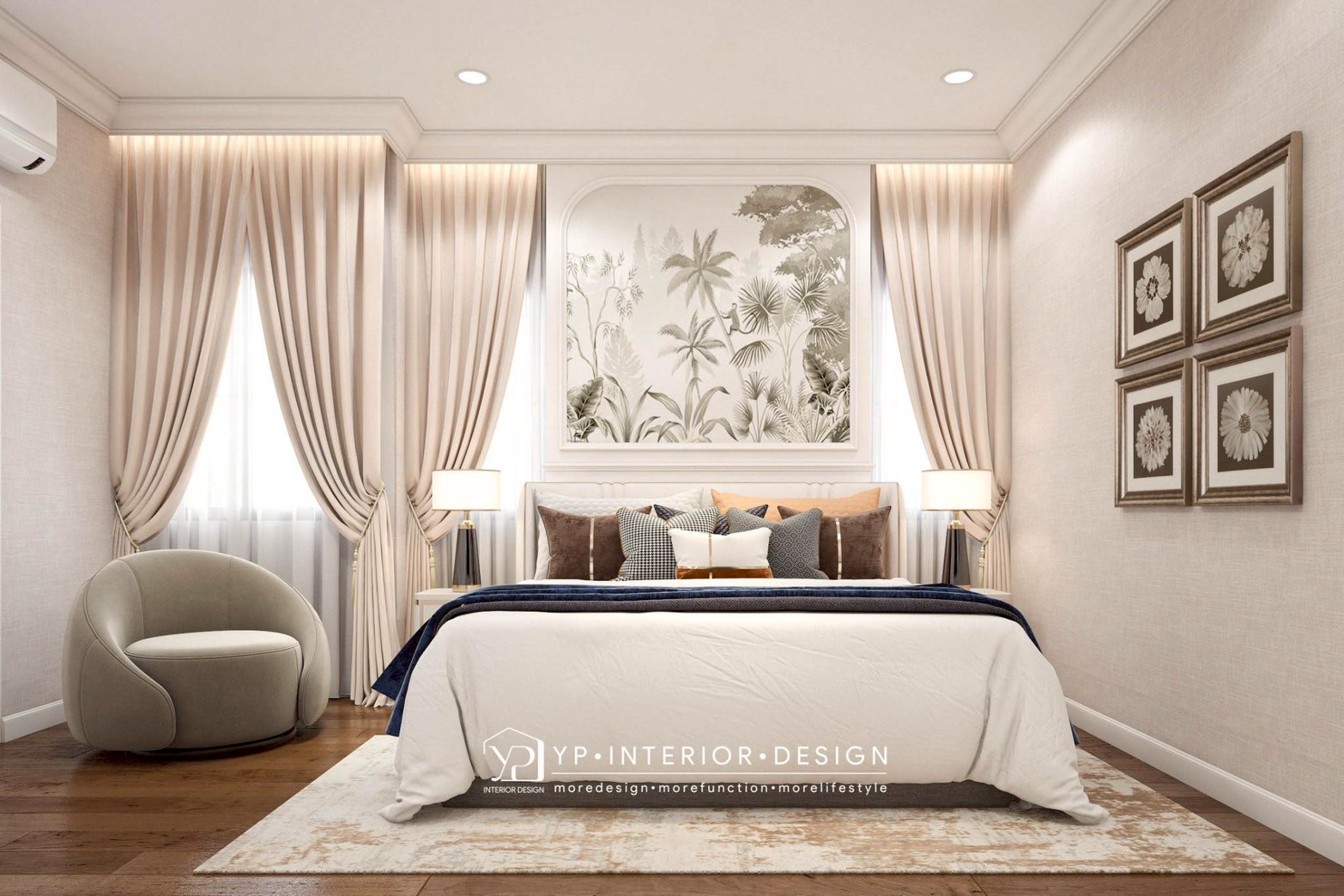 YP - Nantawan Bangna km 15 YP Interior Design Design company Interior ...