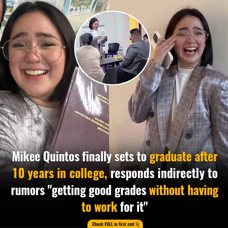 Feedy - Mikee Quintos finally sets to graduate after 10 years in ...