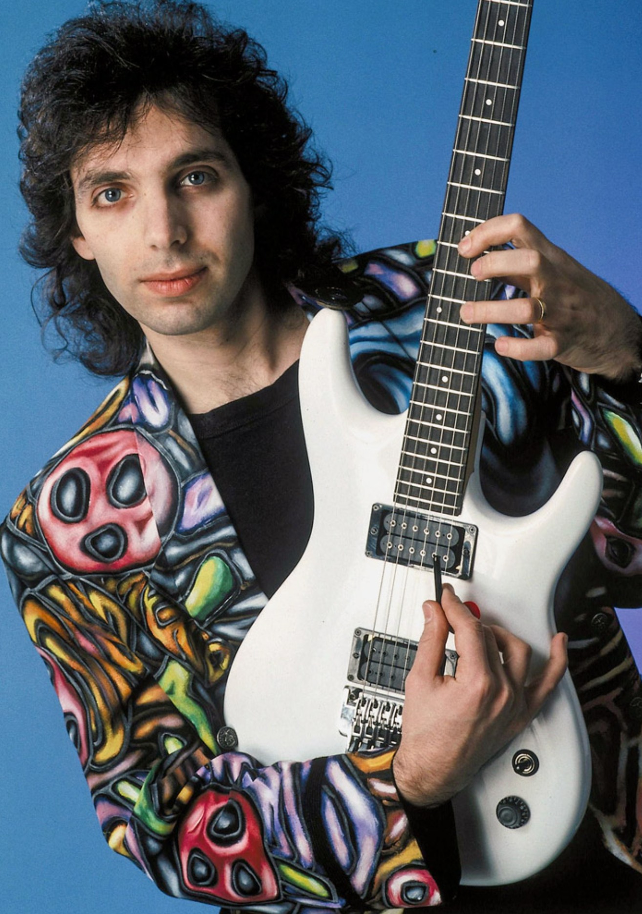 Happy 69th birthday to the legendary Joe Satriani! Surfing with