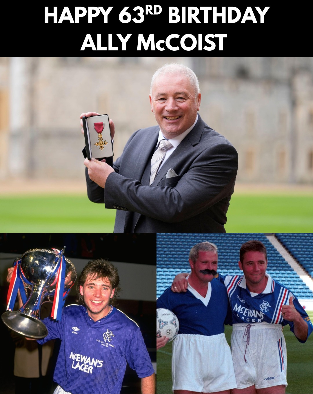 Ally McCoistaka Sir Coisty The Greatest commentator in football