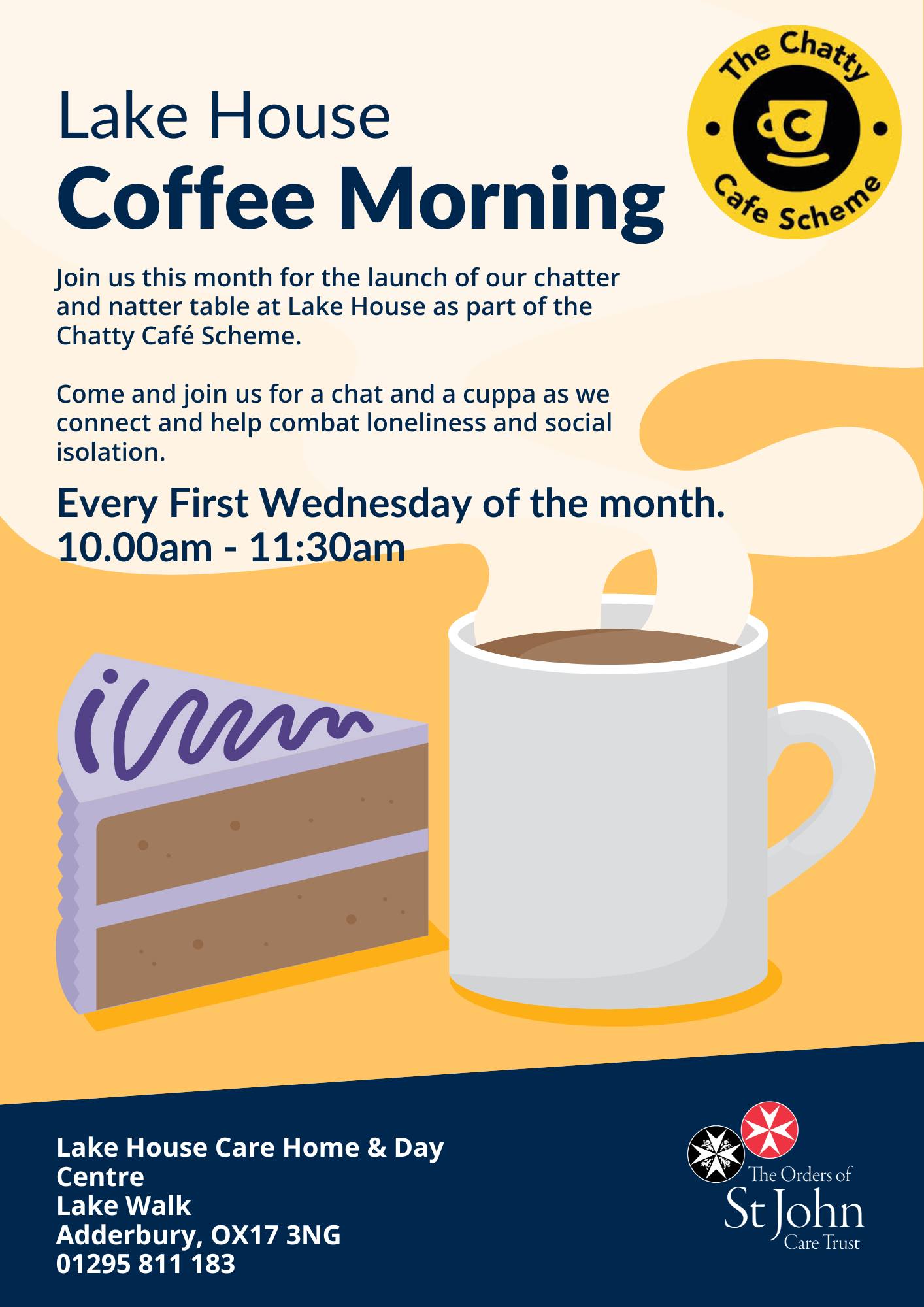 OSJCT - ☕💬 Chatter and Natter Table Launch at Lake House Tomorrow! 💬☕ ...