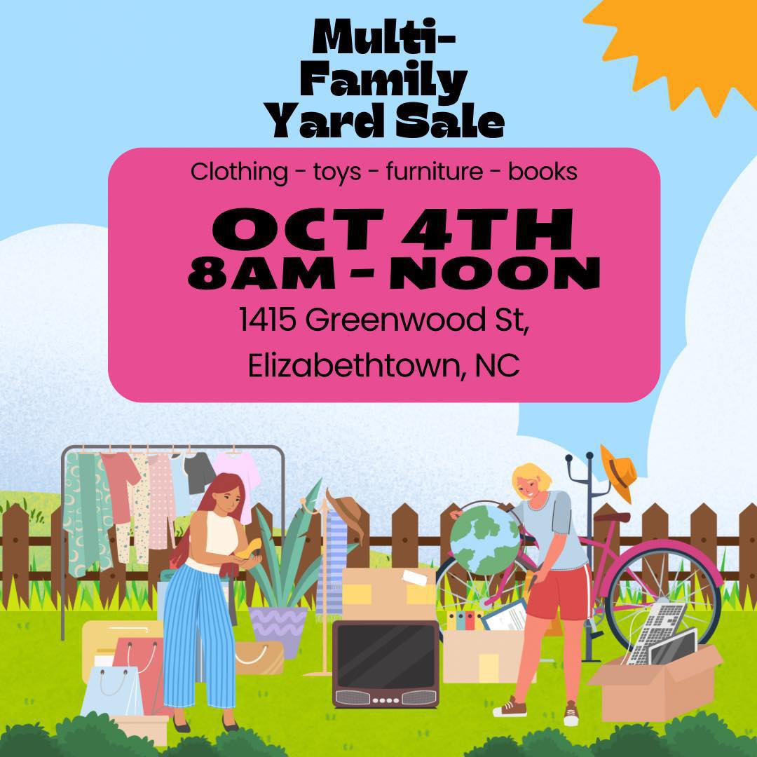 Sassy - Join us at our multi- family yard sale on Saturday, October 4th ...