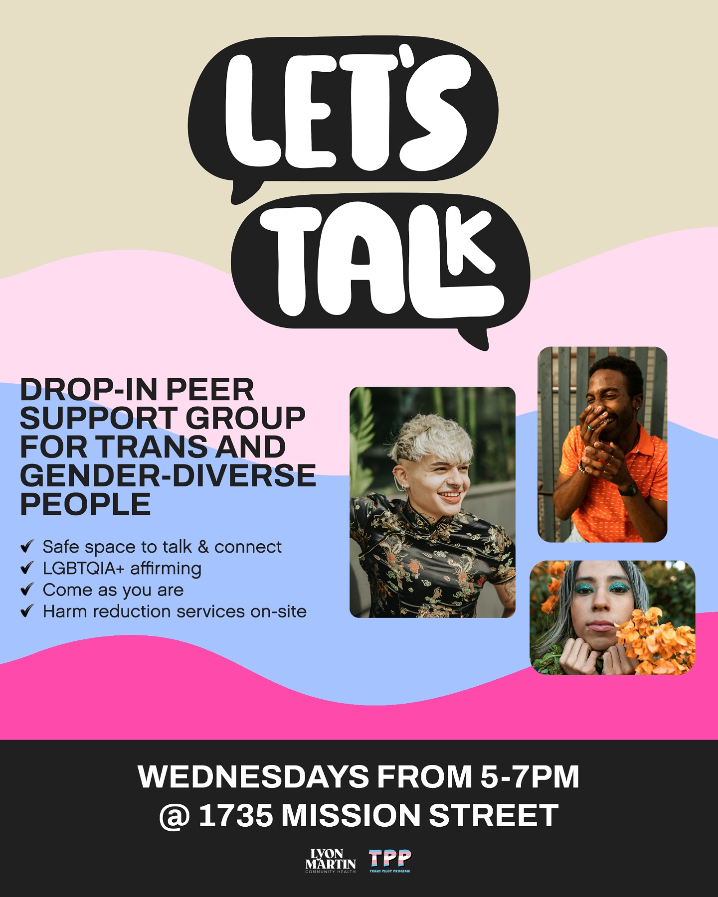 Save - 🌈 Let’s Talk 🗣️ A new drop-in peer support group for trans ...