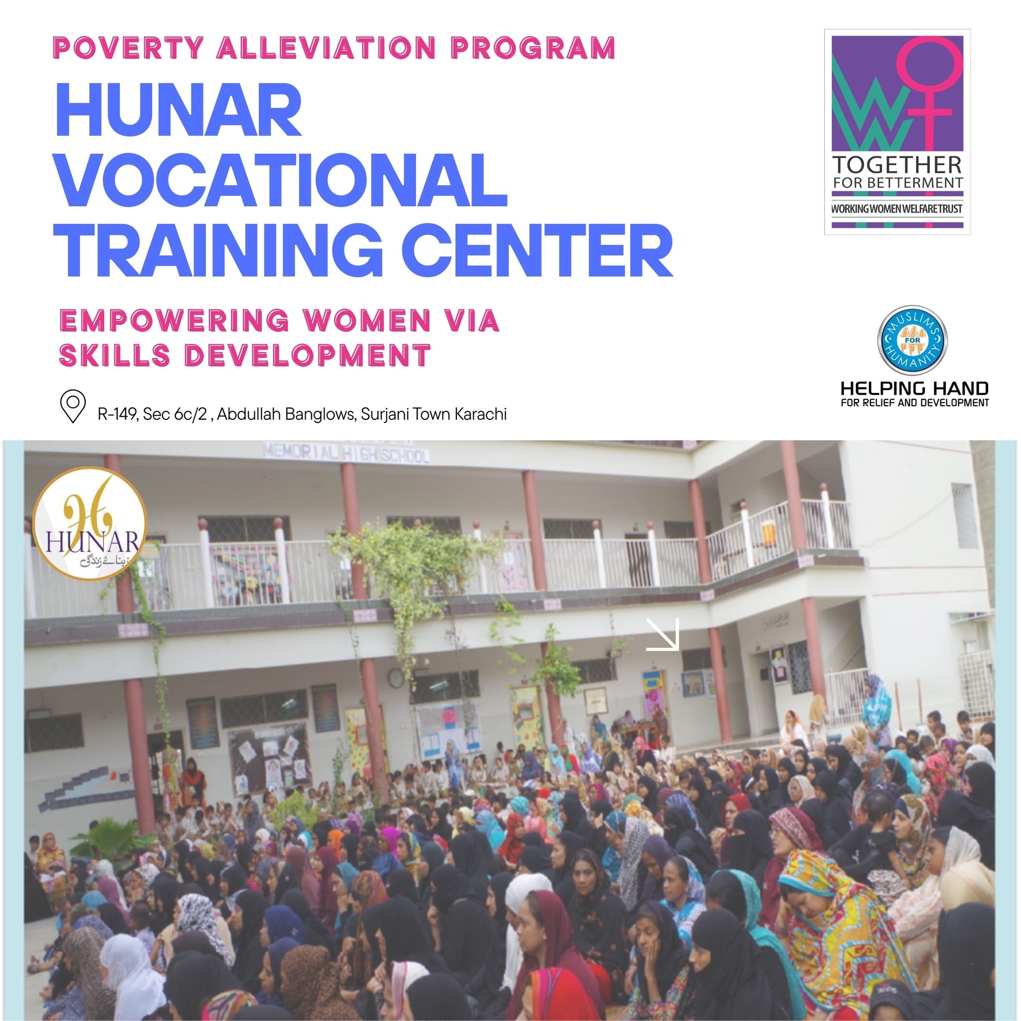 Working - Hunar Vocational Training Center is a flagship initiative of ...