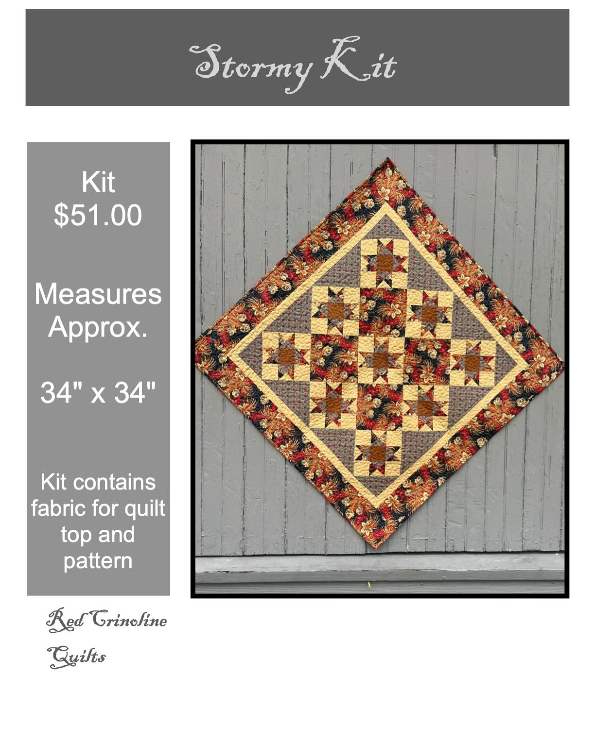 Red Crinoline Quilts | Katy TX