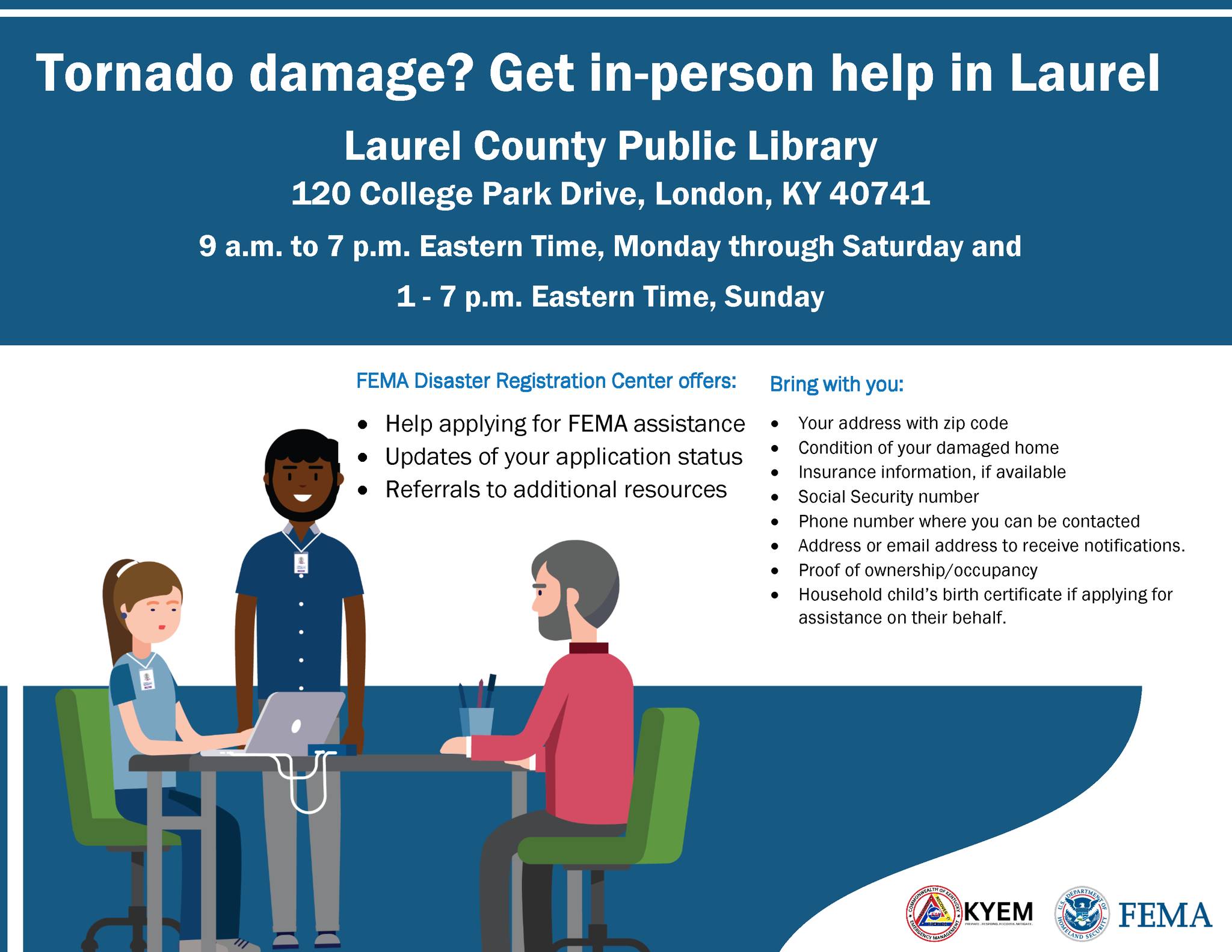 A Disaster Registration... - Laurel County Public Library | Facebook