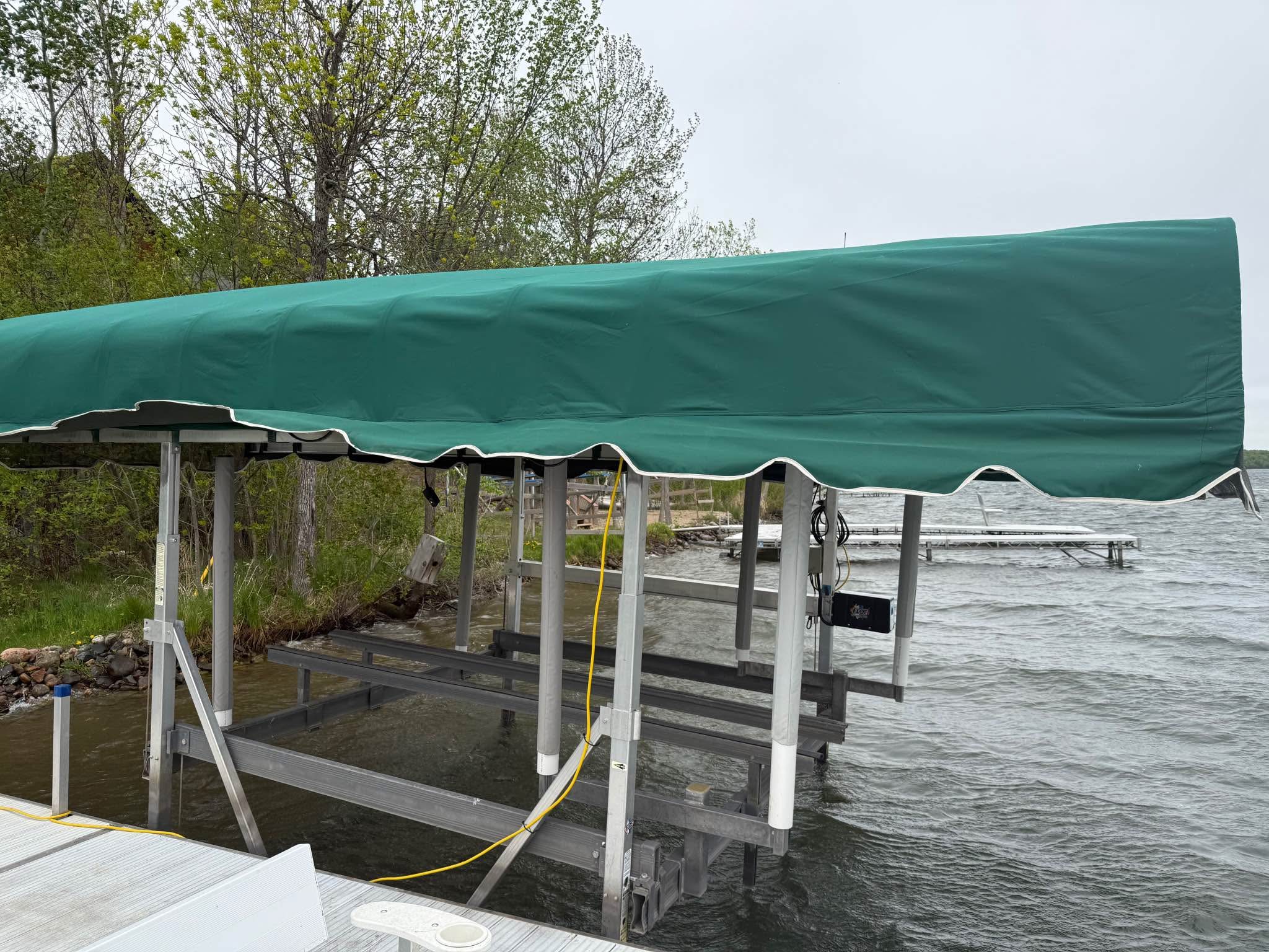 Floe Boat Lift with Canopy - excellent condition - Boats - Coleraine ...