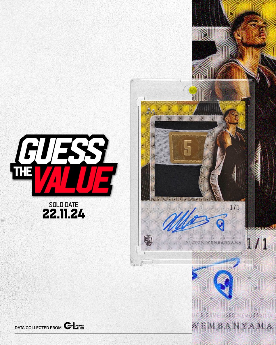 Sports Cards Direct - Guess the value 🧐 The ultimate 1/1 Victor ...