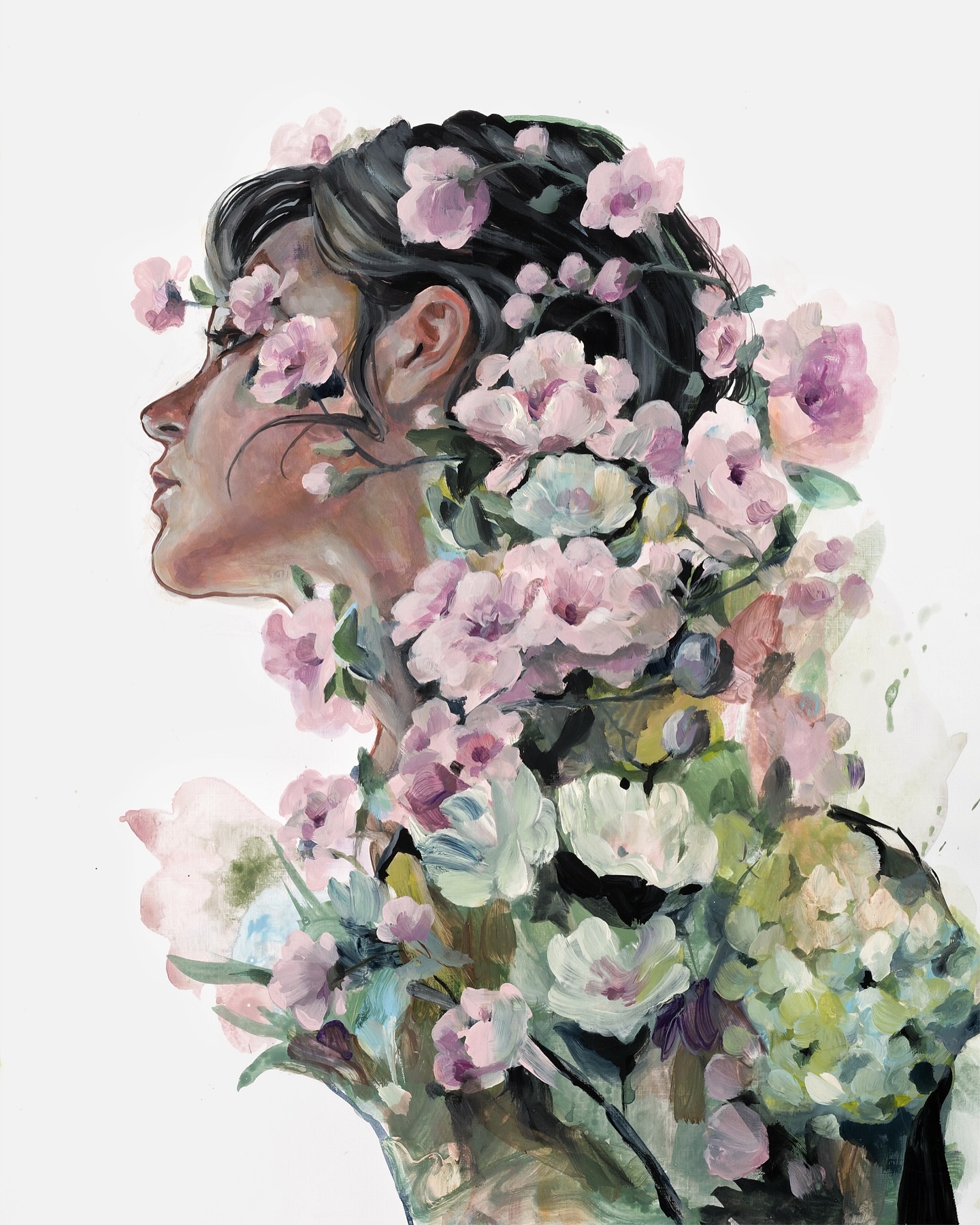 agnes-cecile - Color study with my @lefrancbourgeoisofficiel