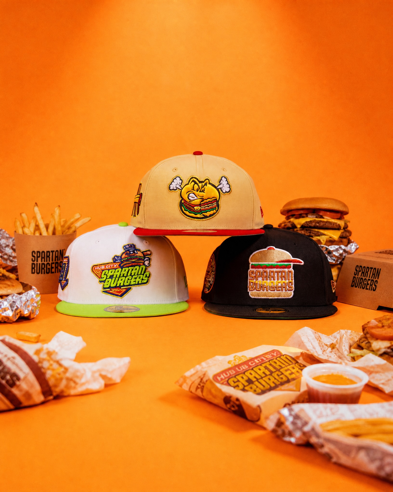 Lids Hat Drop releases MilB Burger Day 59Fifty collection
