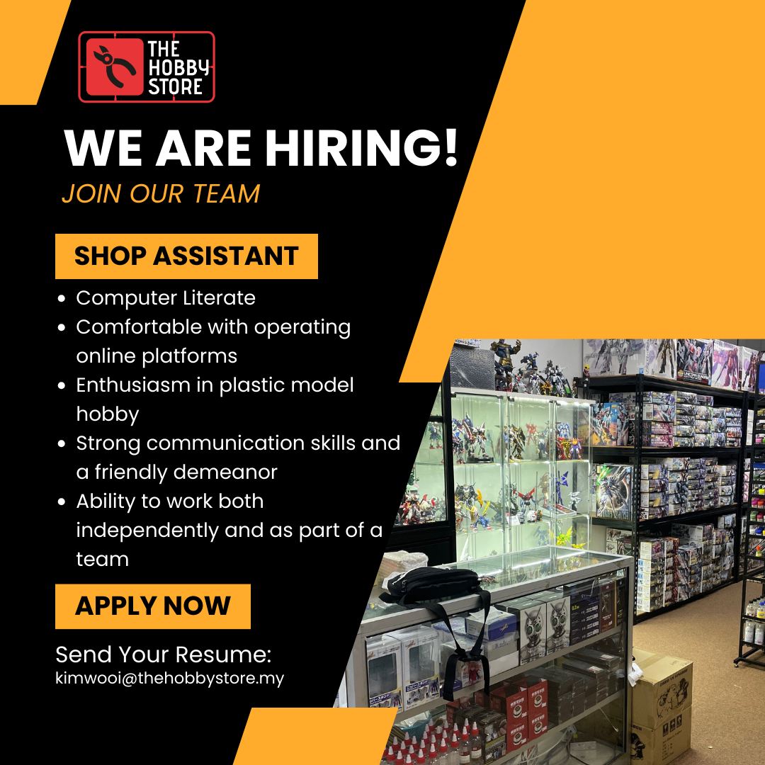 🌟 Join Our Team at The Hobby... - The Hobby Store Malaysia