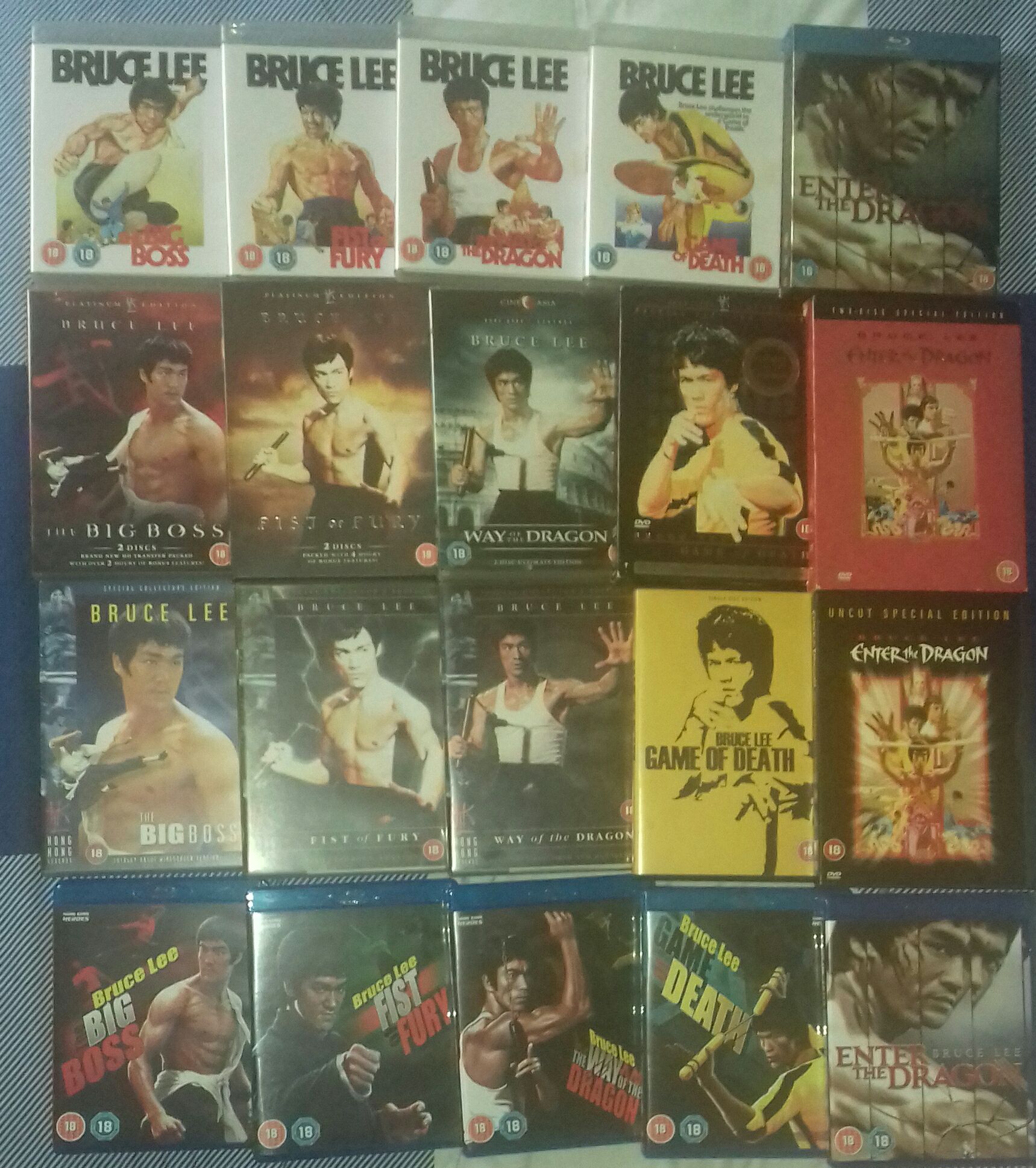 I recently got another version of Bruce Lee The Man The Myth Uncut 