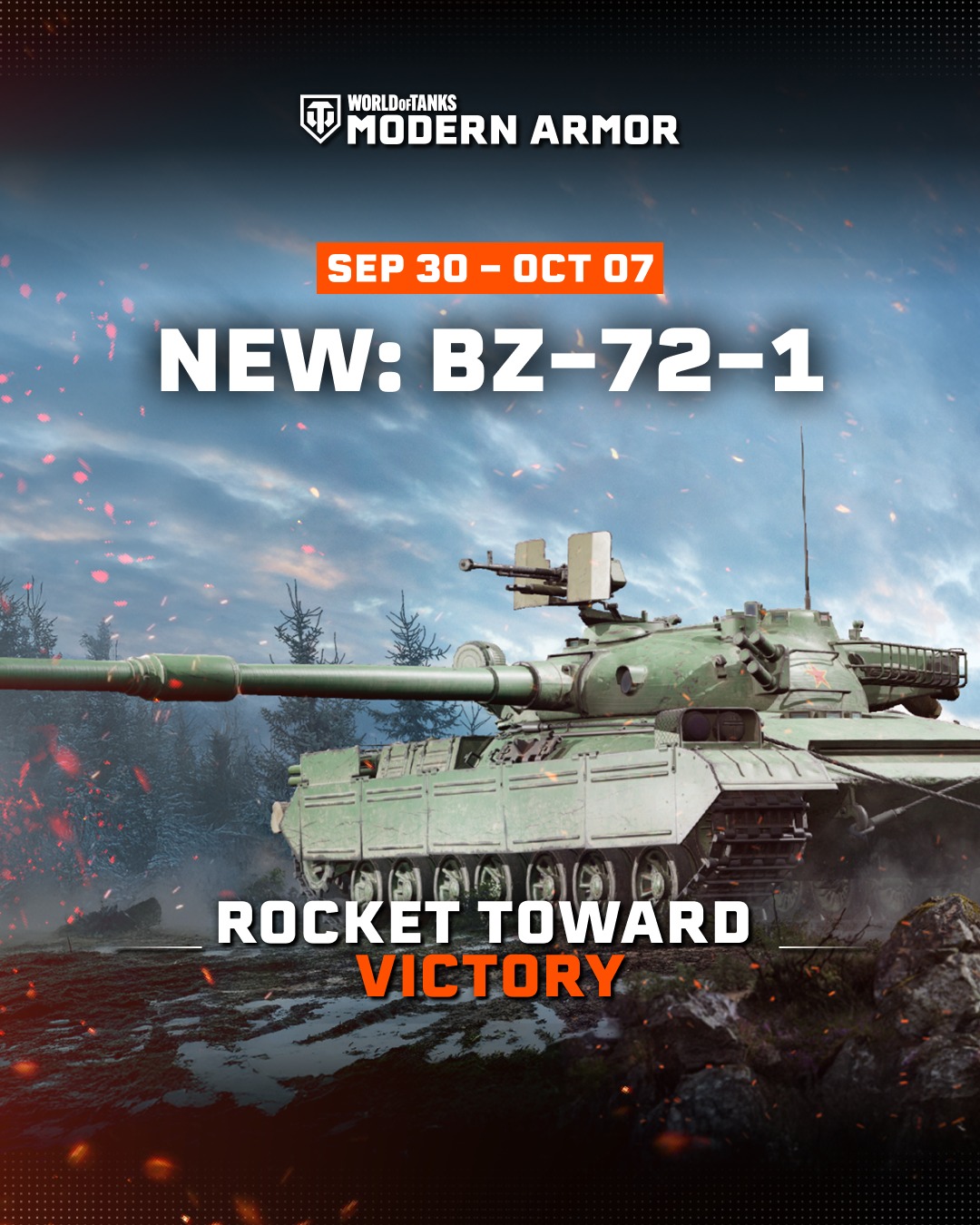 🚀 NEW ARRIVAL: BZ-72-1 Heavy Tank... - World of Tanks Console | Facebook