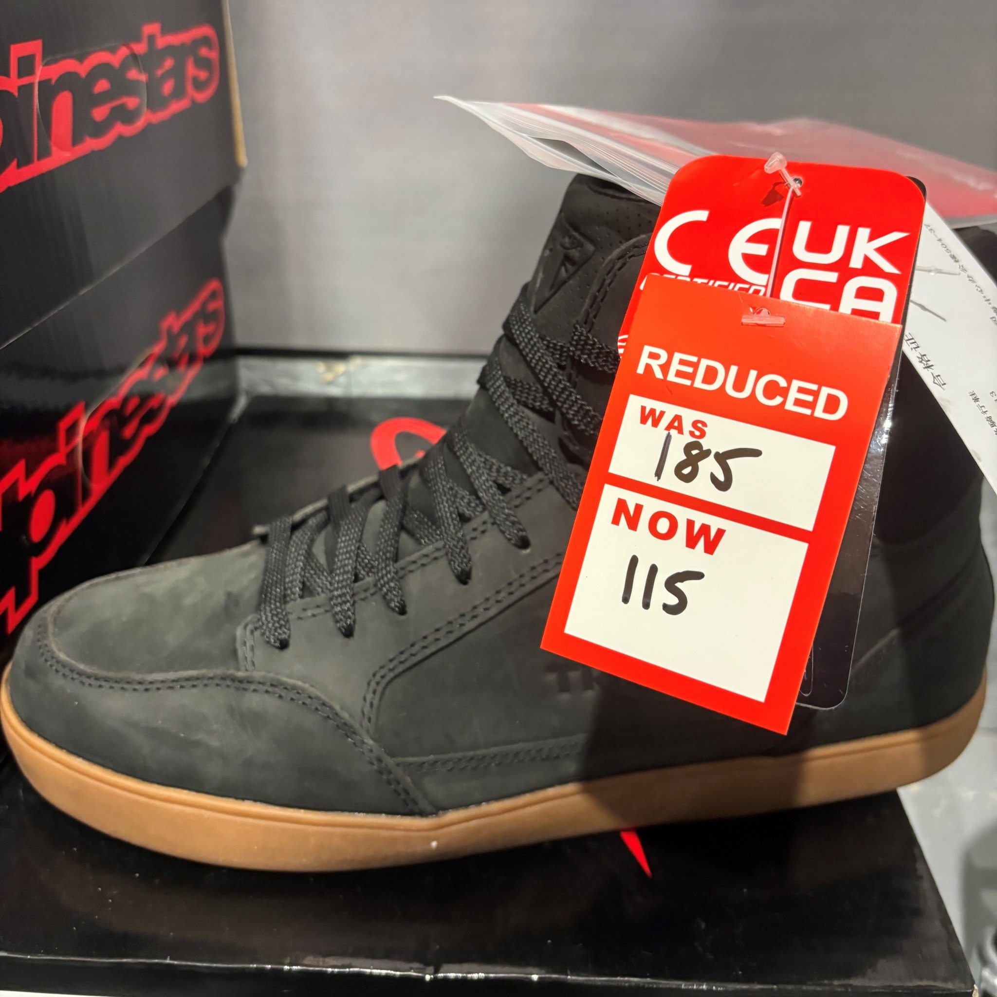 Alpinestars J-6 WP Shoes - Black Gum Comfort and looks appear to 